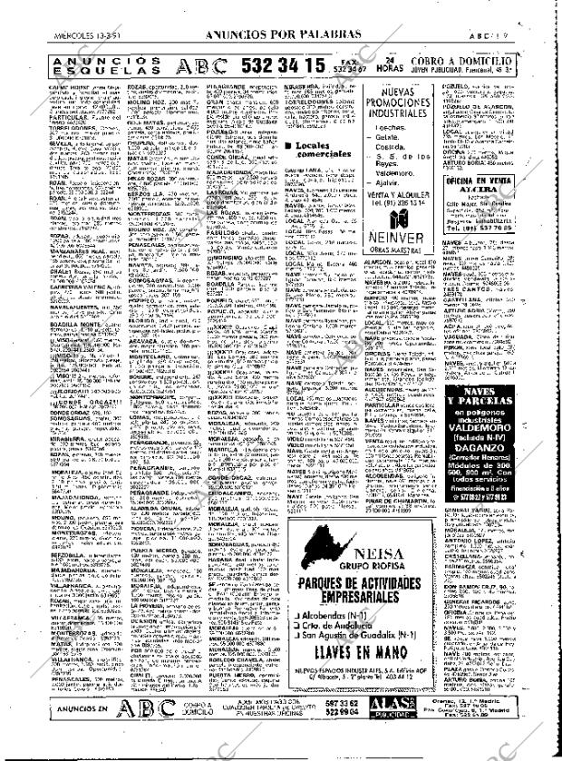 ABC MADRID 13-03-1991 página 119