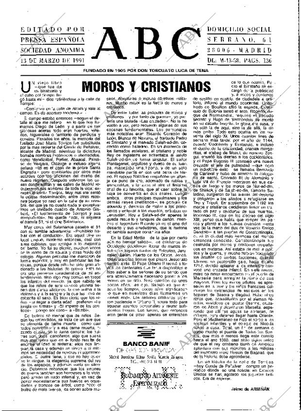 ABC MADRID 13-03-1991 página 3