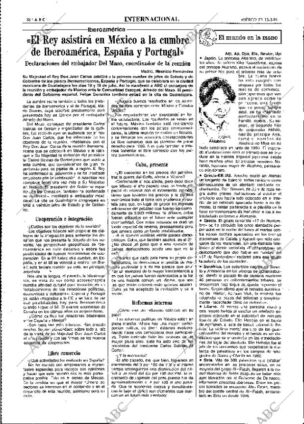 ABC MADRID 13-03-1991 página 38