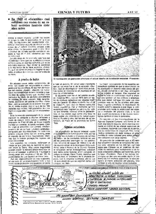 ABC MADRID 13-03-1991 página 63