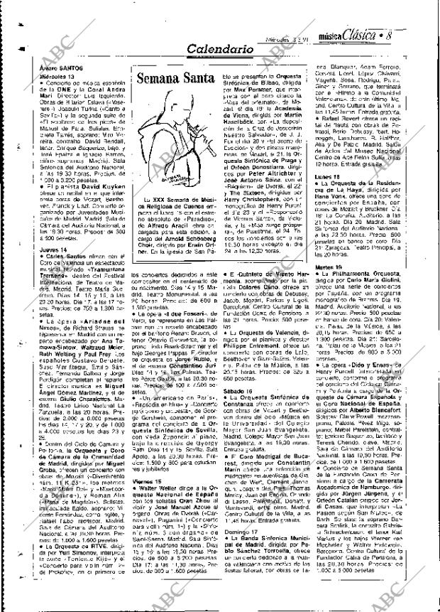 ABC MADRID 13-03-1991 página 96