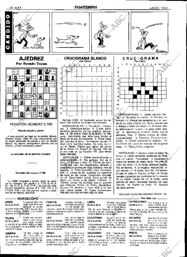 ABC SEVILLA 14-03-1991 página 110