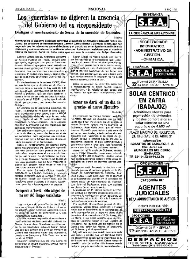 ABC SEVILLA 14-03-1991 página 25