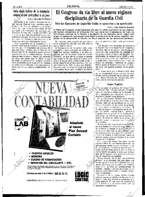 ABC SEVILLA 14-03-1991 página 28