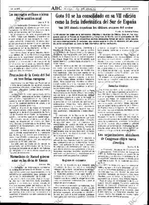 ABC SEVILLA 14-03-1991 página 72