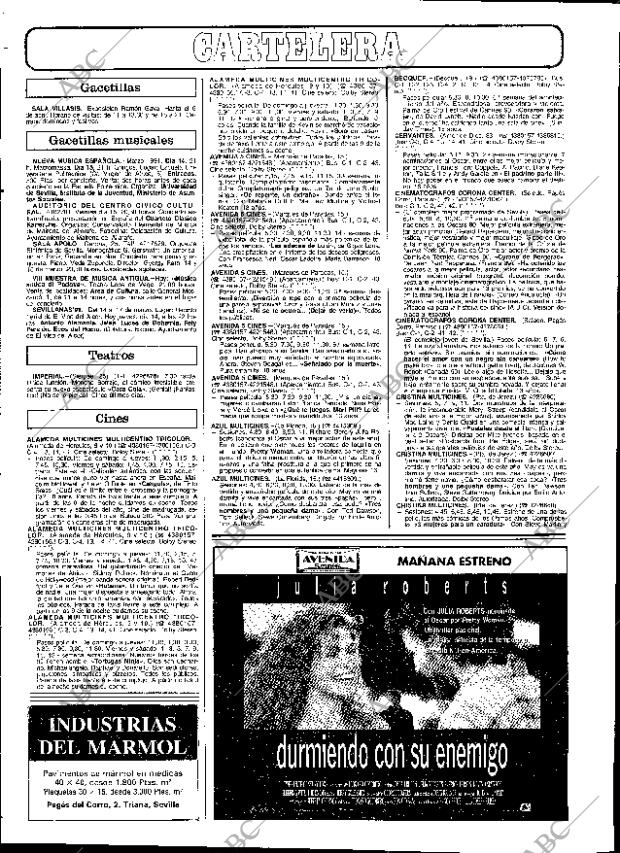 ABC SEVILLA 14-03-1991 página 98