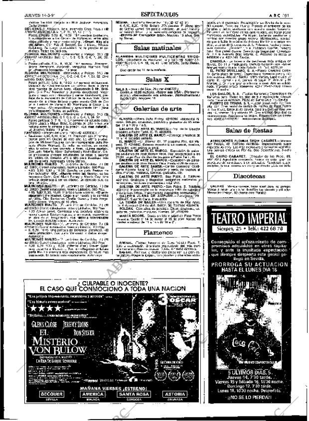 ABC SEVILLA 14-03-1991 página 99