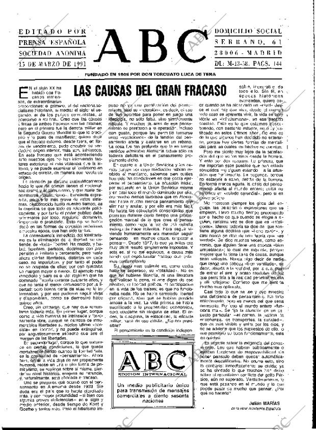 ABC MADRID 15-03-1991 página 3