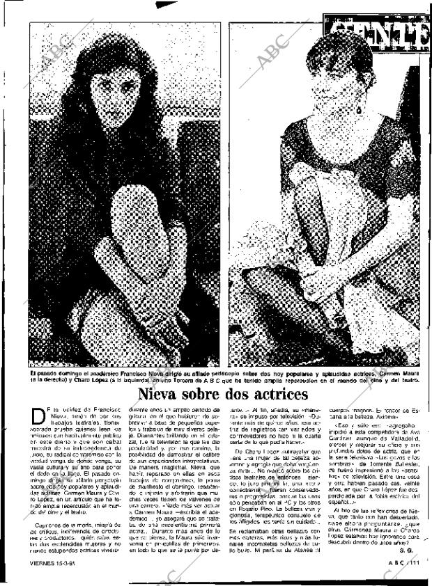 ABC SEVILLA 15-03-1991 página 111