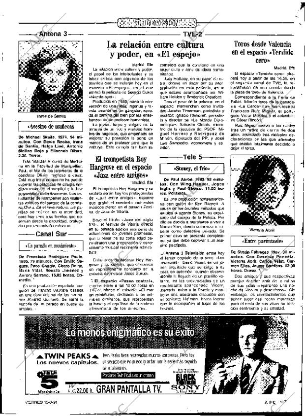 ABC SEVILLA 15-03-1991 página 117