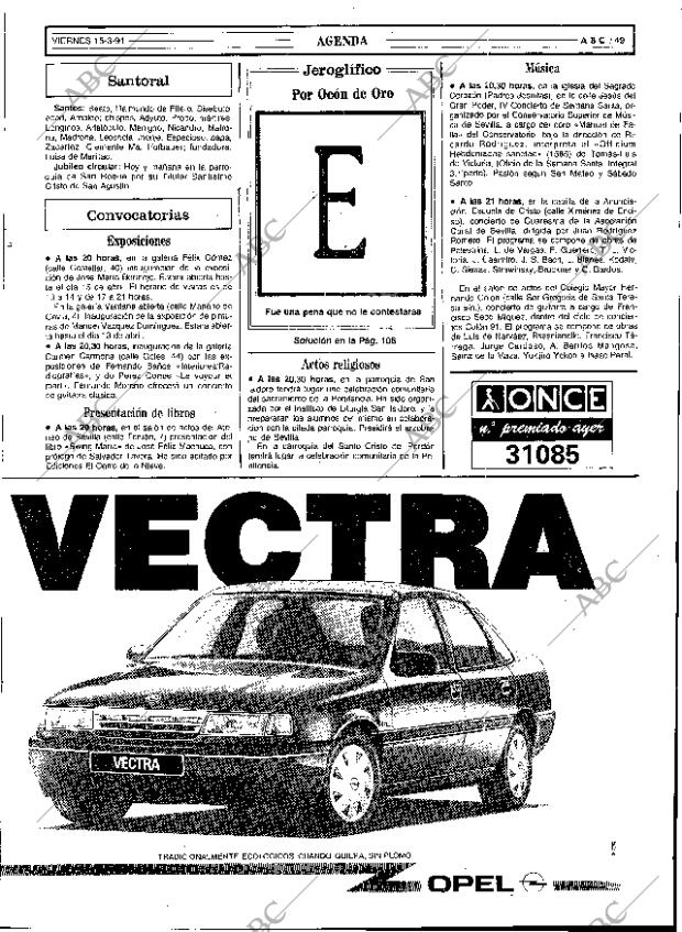 ABC SEVILLA 15-03-1991 página 49