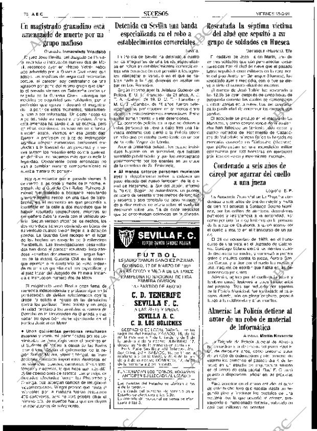 ABC SEVILLA 15-03-1991 página 78