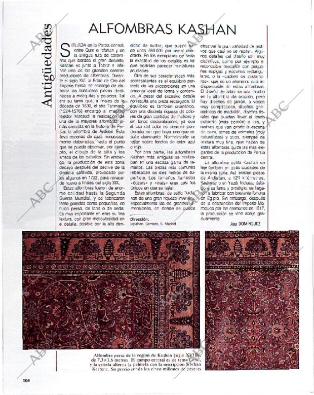 BLANCO Y NEGRO MADRID 17-03-1991 página 104