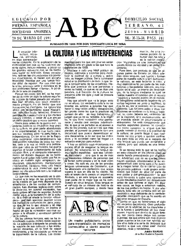 ABC MADRID 20-03-1991 página 3