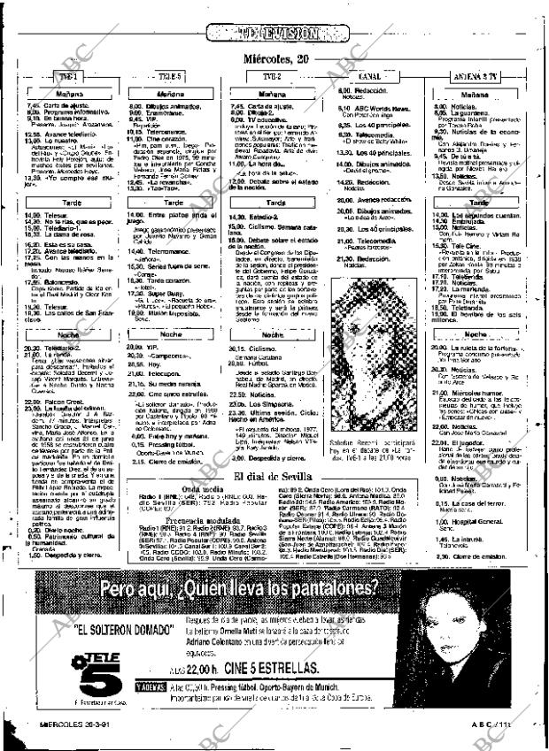 ABC SEVILLA 20-03-1991 página 111