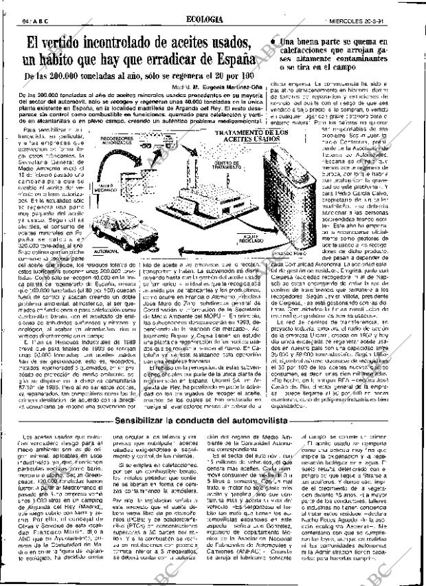 ABC SEVILLA 20-03-1991 página 64