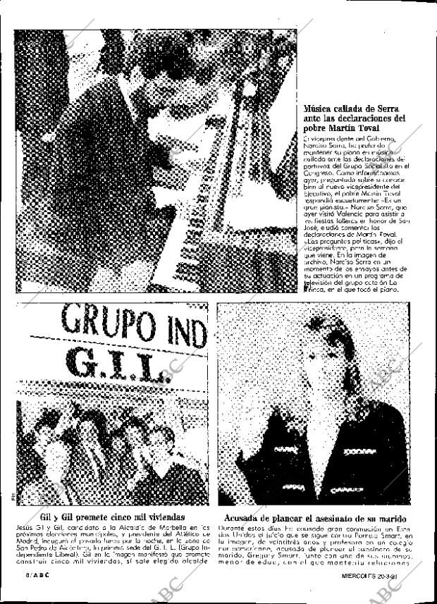 ABC SEVILLA 20-03-1991 página 8