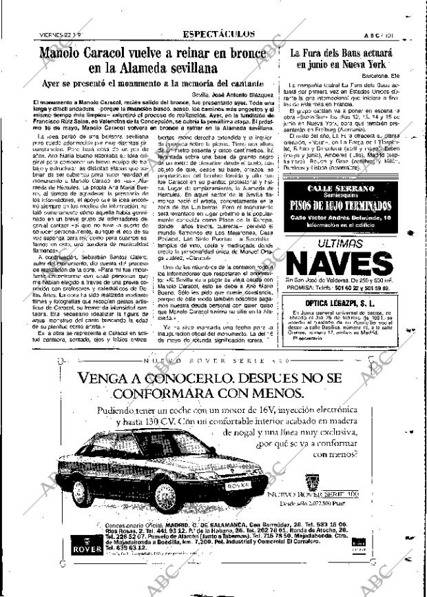 ABC MADRID 22-03-1991 página 101