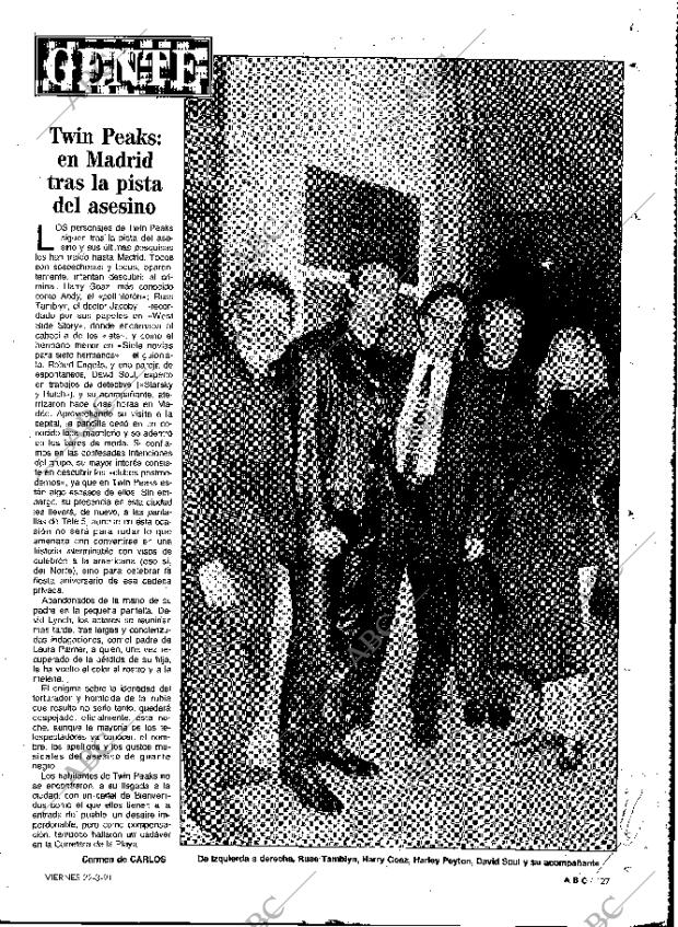 ABC MADRID 22-03-1991 página 127