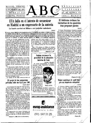 ABC MADRID 22-03-1991 página 15