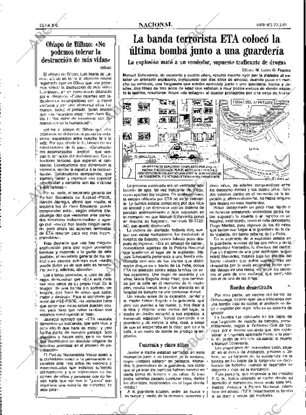 ABC MADRID 22-03-1991 página 22