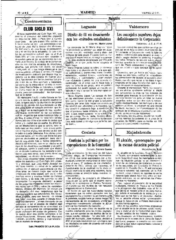 ABC MADRID 22-03-1991 página 42