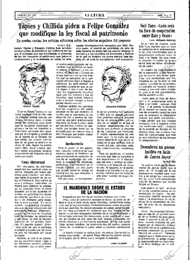 ABC MADRID 22-03-1991 página 51
