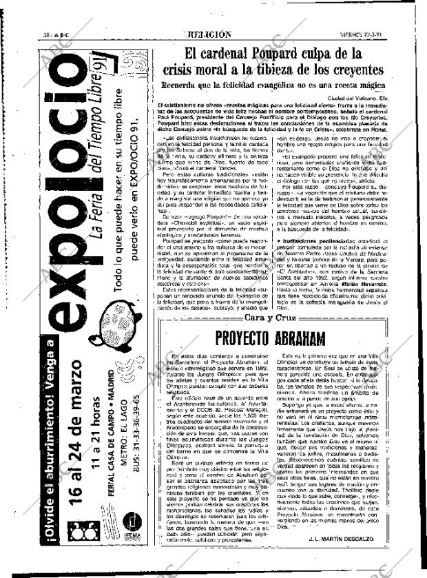 ABC MADRID 22-03-1991 página 58