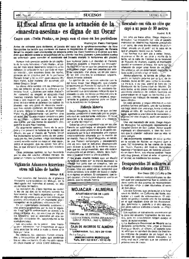 ABC MADRID 22-03-1991 página 60