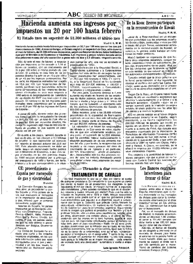 ABC MADRID 22-03-1991 página 73