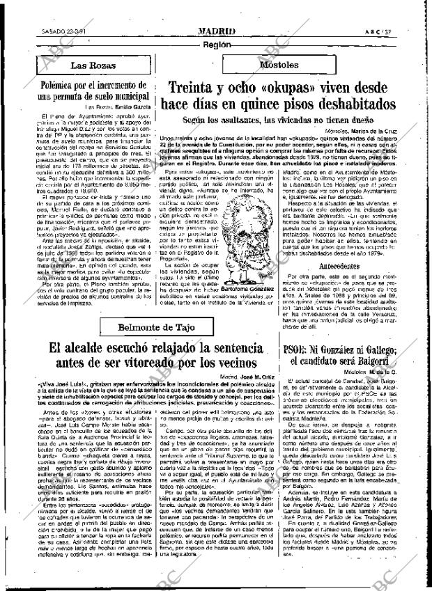 ABC MADRID 23-03-1991 página 37