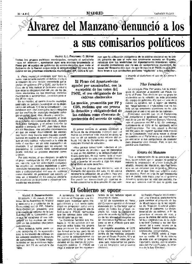 ABC MADRID 23-03-1991 página 38