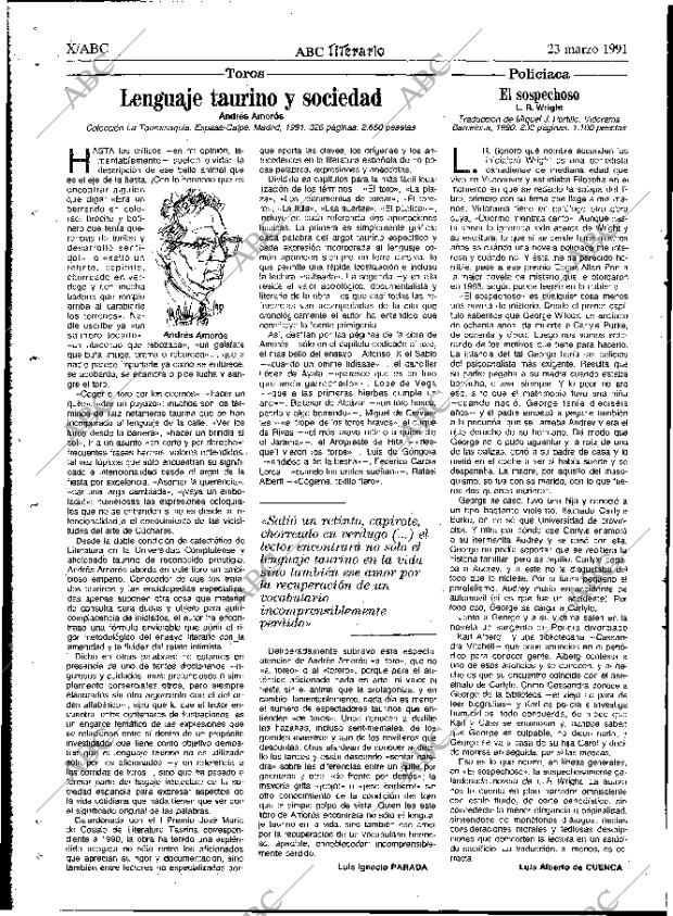 ABC MADRID 23-03-1991 página 62
