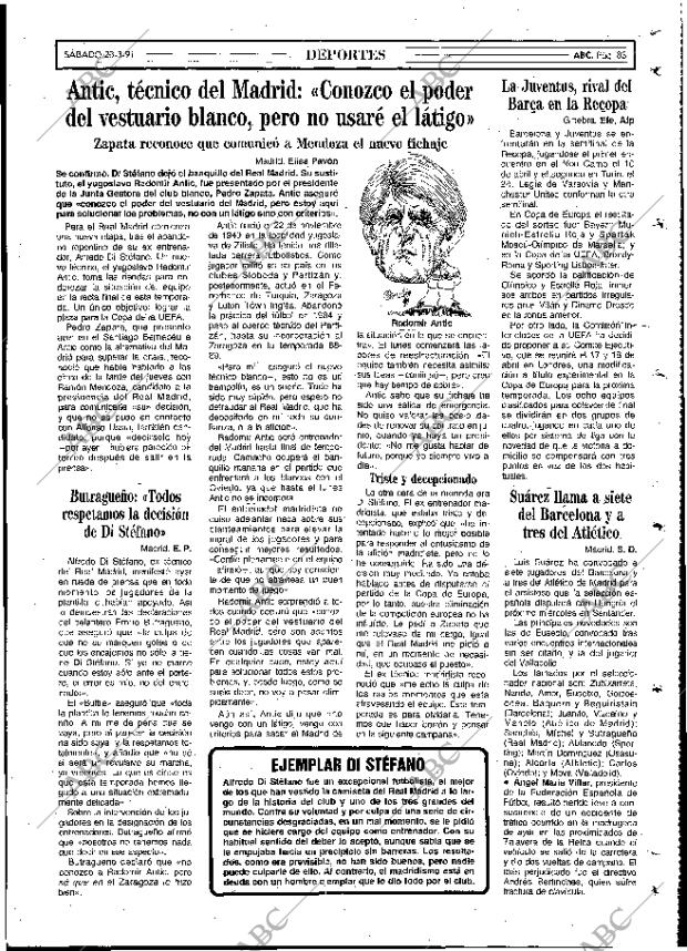 ABC MADRID 23-03-1991 página 83