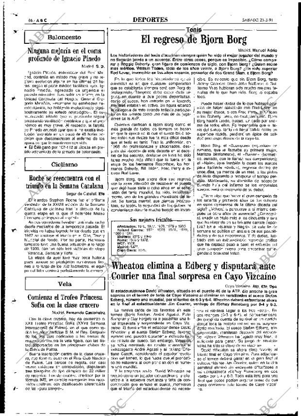 ABC MADRID 23-03-1991 página 86