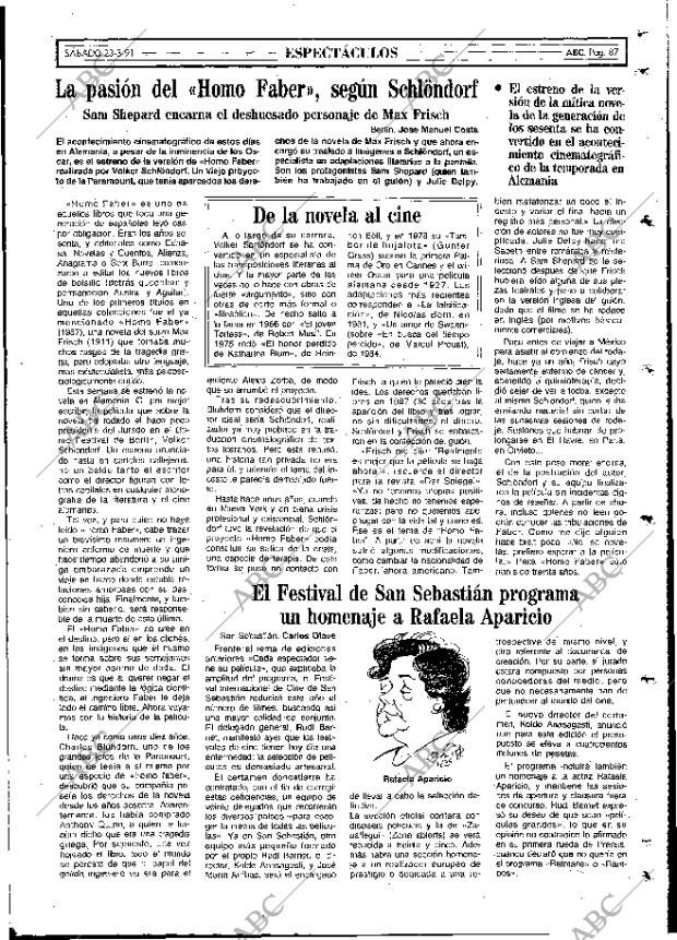 ABC MADRID 23-03-1991 página 87