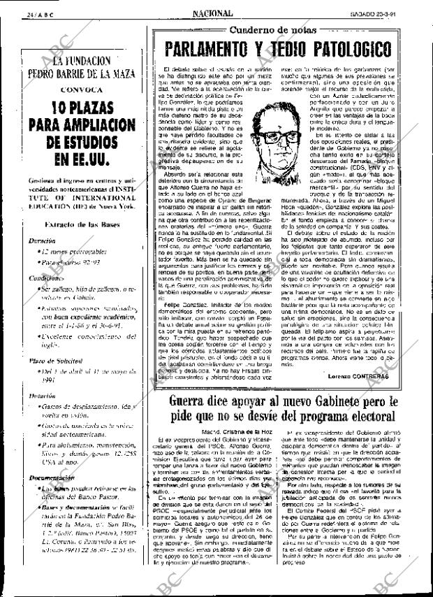ABC SEVILLA 23-03-1991 página 24