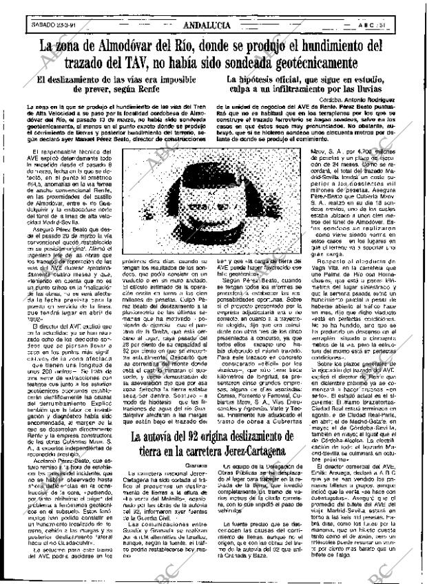 ABC SEVILLA 23-03-1991 página 31