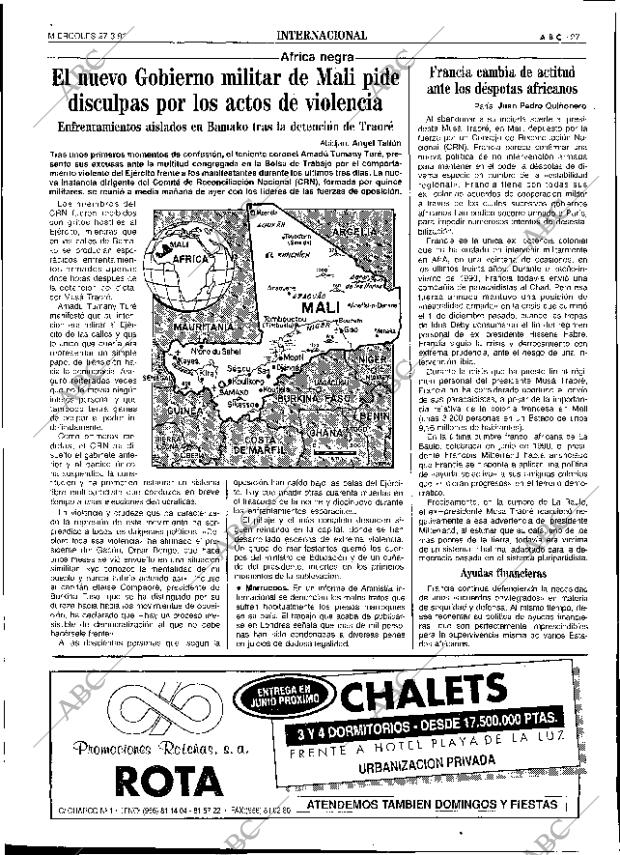 ABC SEVILLA 27-03-1991 página 27