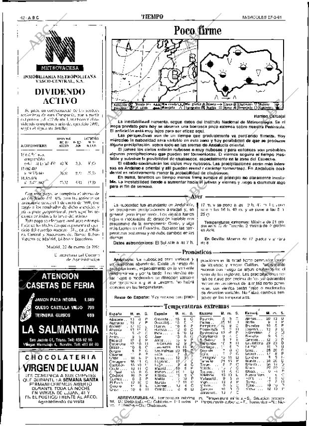 ABC SEVILLA 27-03-1991 página 42