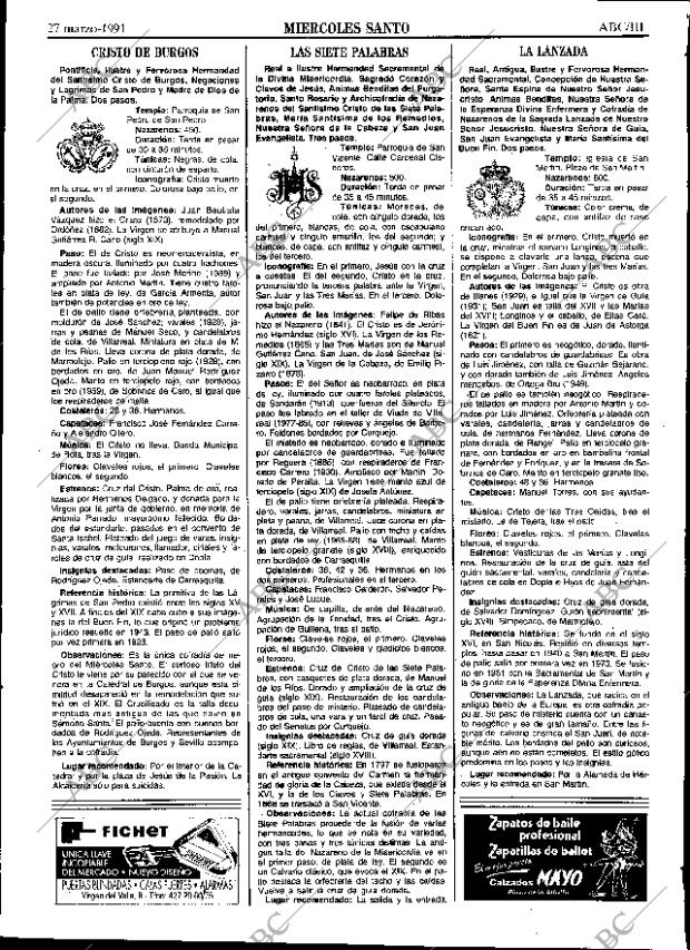 ABC SEVILLA 27-03-1991 página 49