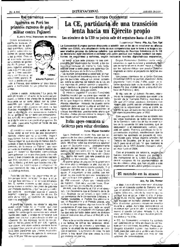 ABC SEVILLA 28-03-1991 página 26