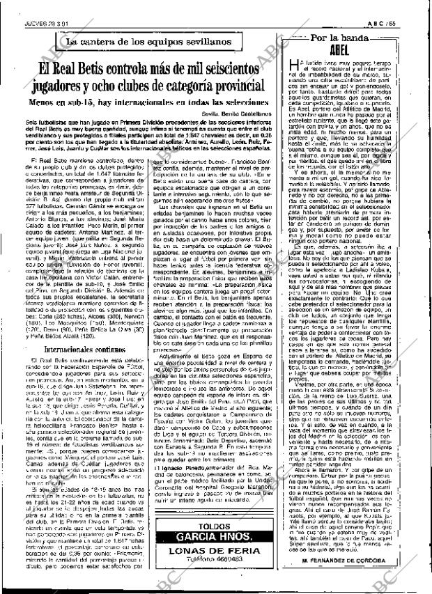 ABC SEVILLA 28-03-1991 página 73