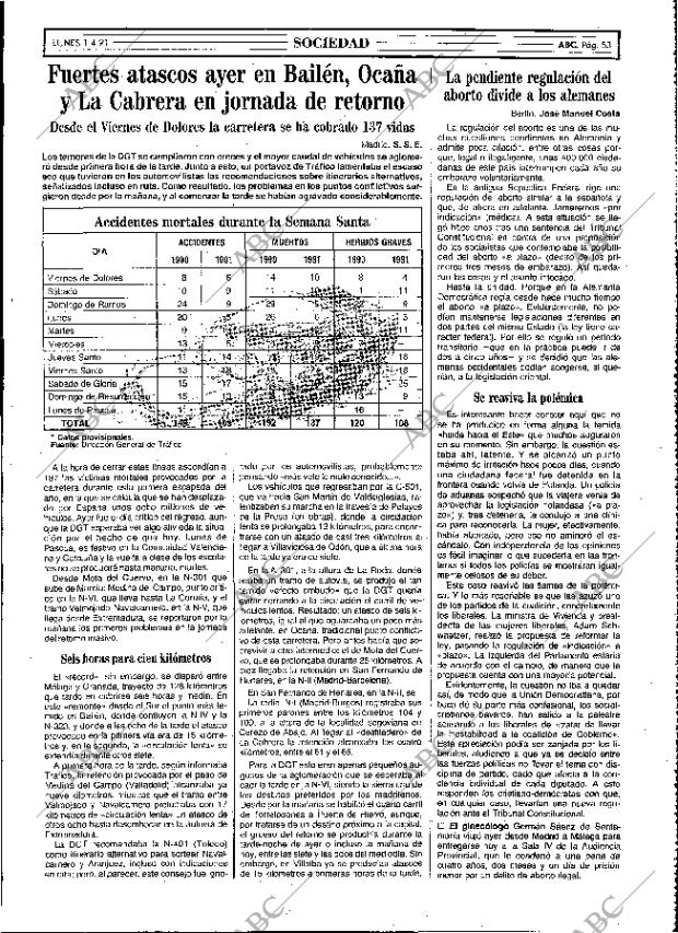 ABC MADRID 01-04-1991 página 53