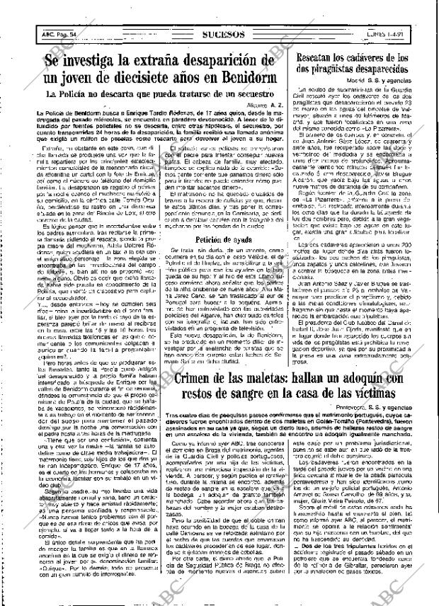 ABC MADRID 01-04-1991 página 54