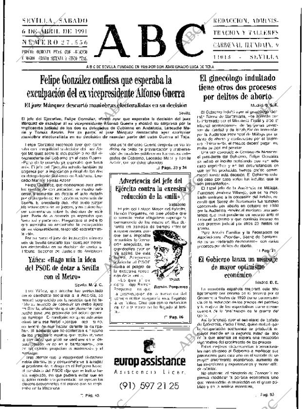 ABC SEVILLA 06-04-1991 página 15
