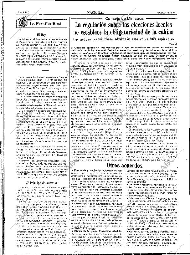 ABC SEVILLA 06-04-1991 página 22