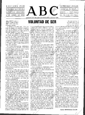 ABC SEVILLA 06-04-1991 página 3