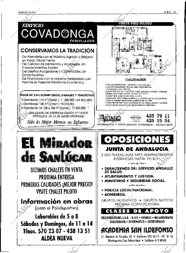 ABC SEVILLA 06-04-1991 página 35