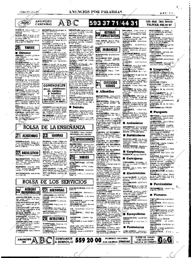 ABC MADRID 13-04-1991 página 111